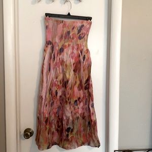 Lapis pink floral dress